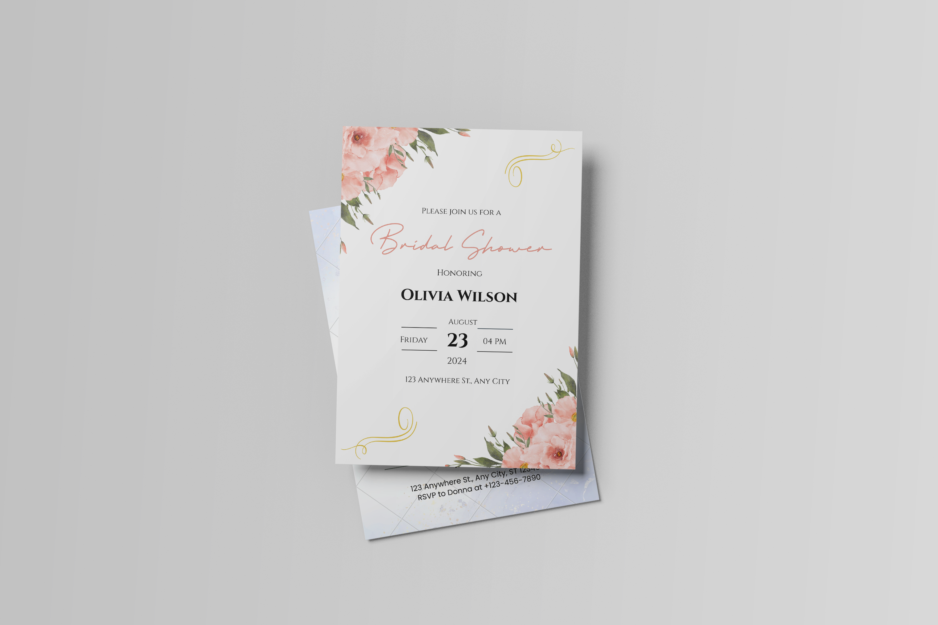 Party Invitation (5" × 7")