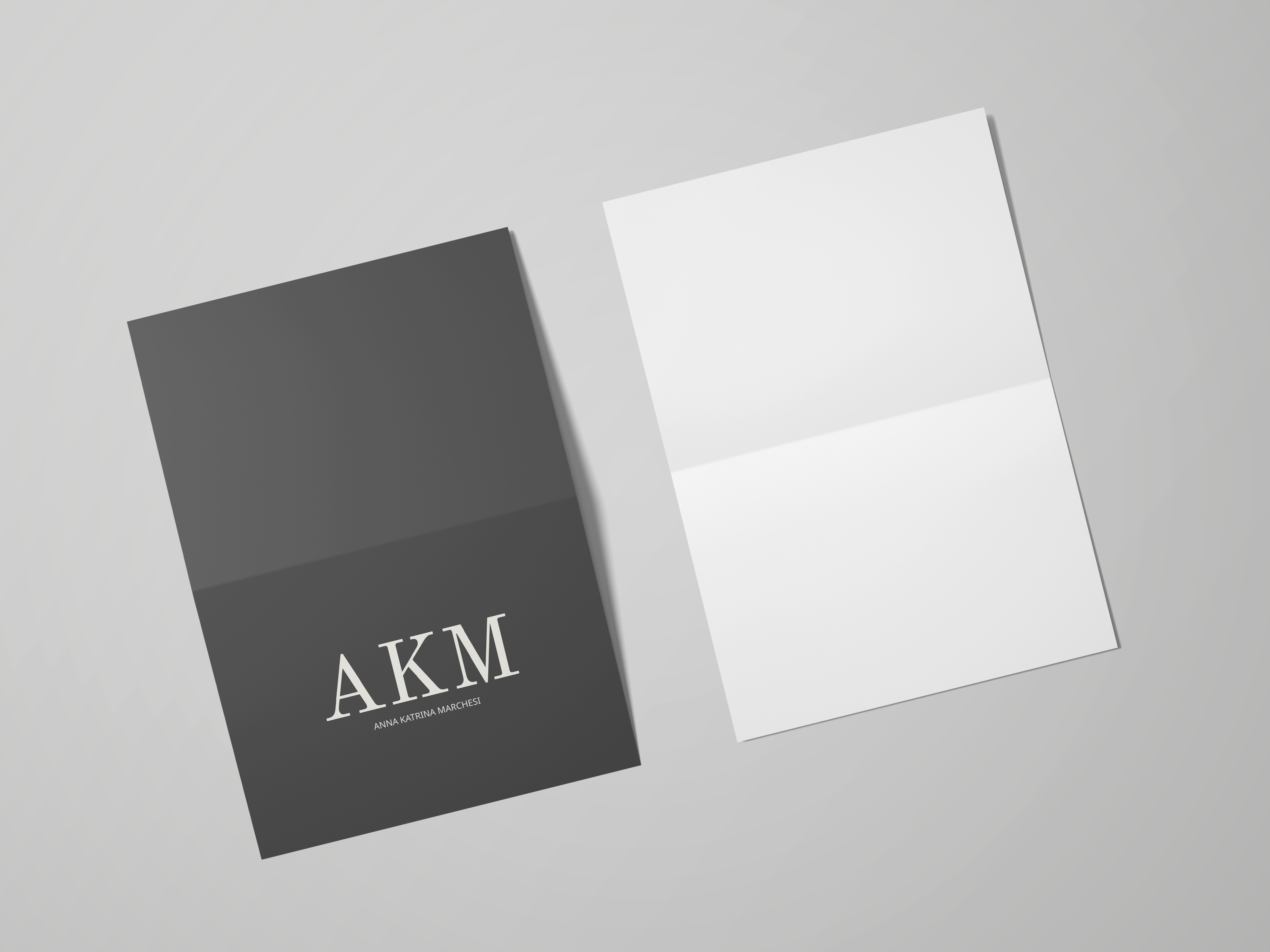 Folded Thank You Card (5.5" × 4.25")