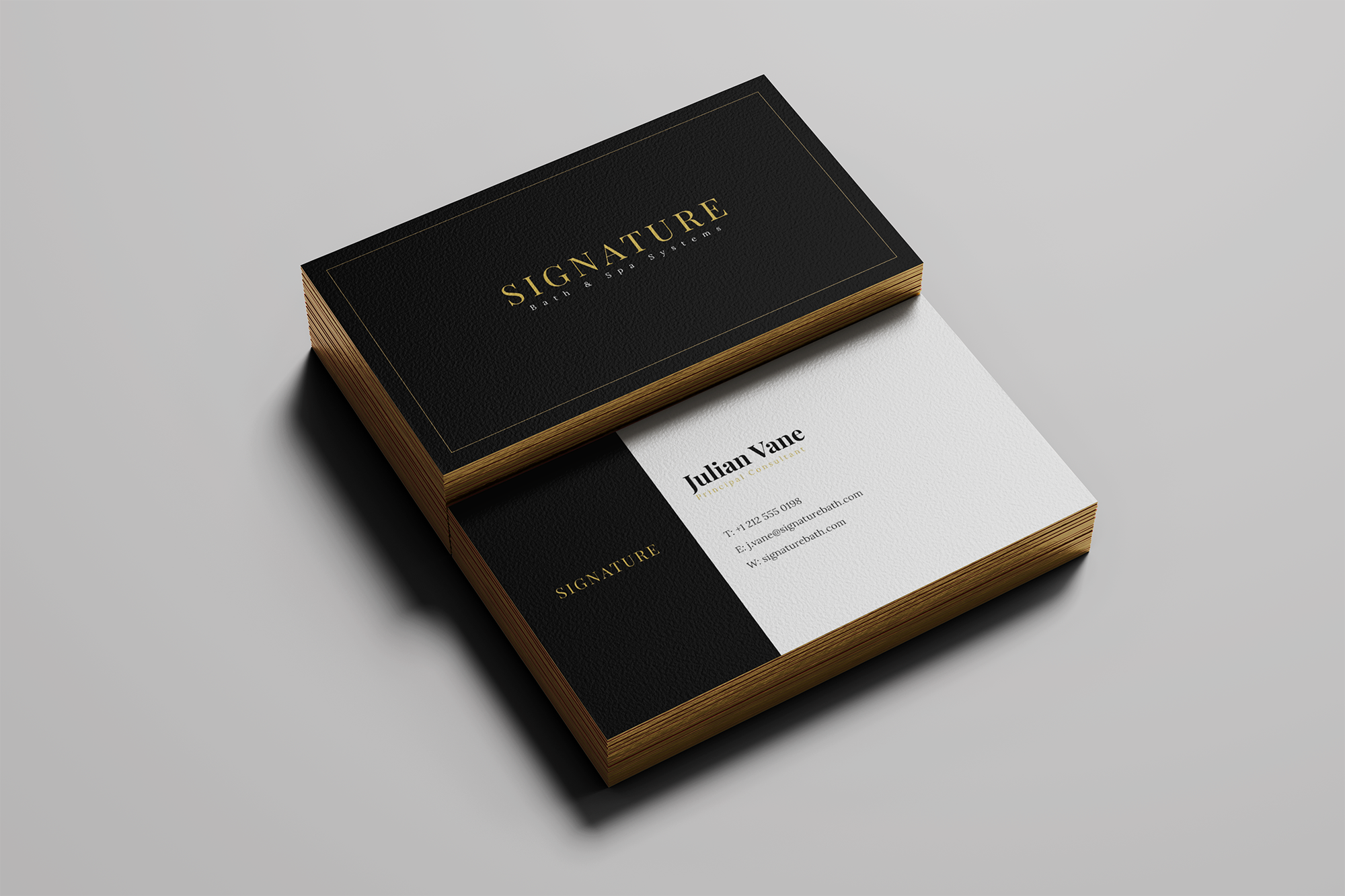 32pt Painted Edge Business Cards